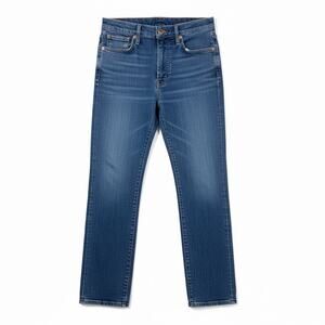 Madewell Slim Demi Boot High Rise Stretch Denim Jeans Dark Wash Sz 26 High Rise